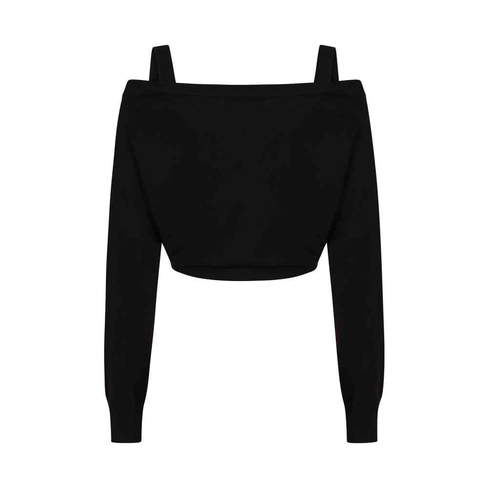 Banned - Ligeia Knitted Strickjacke - Schwarz